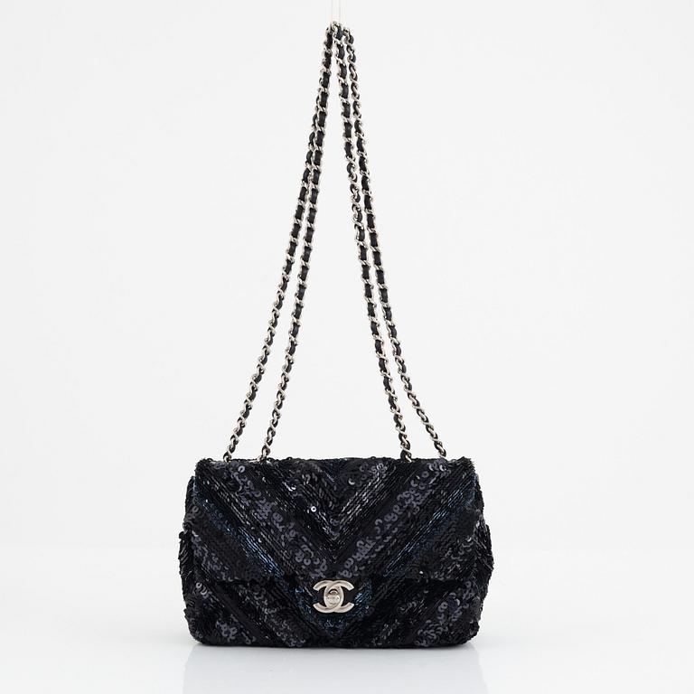 Chanel, väska, "Sequin Flap Bag", 2016-2017.