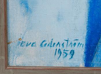 EVA CEDERSTRÖM, olja på duk, signerad och daterad 1959.