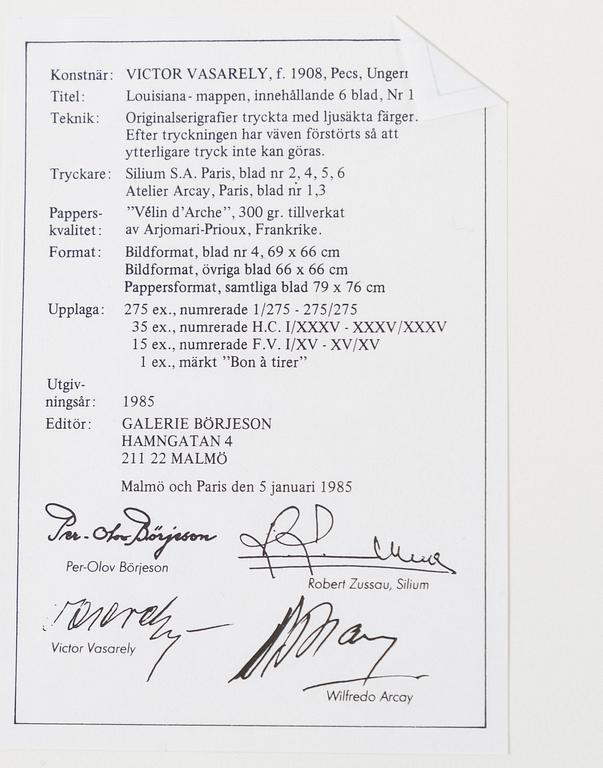 Victor Vasarely, "Louisiana 2".