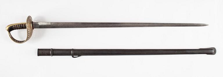 SABEL, Sverige för kavallerimanskap, m/1893.