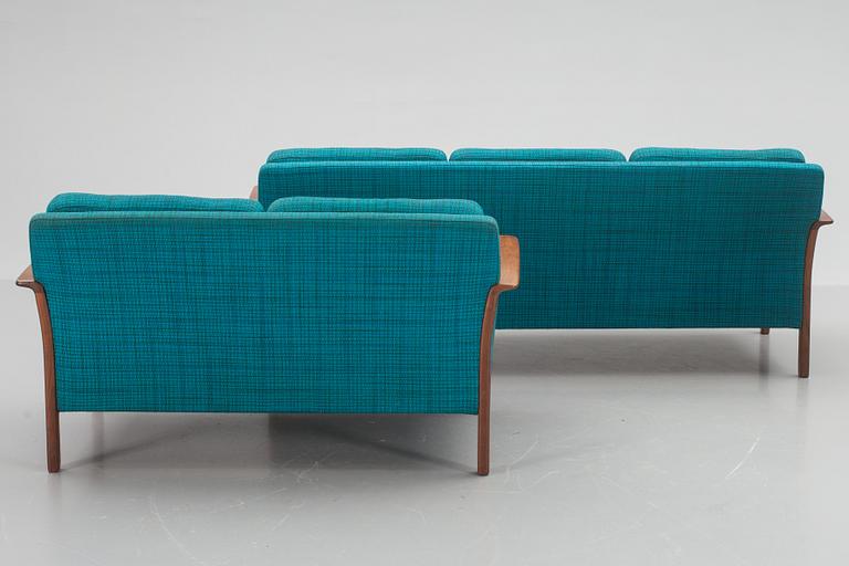 SOFFGRUPP, 2 st. "Largo" Bröderna Anderson. 1960-tal.