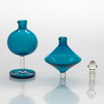 Nanny Still, a 26-piece 'Harlequin' glassware for Riihimäen Lasi Oy.