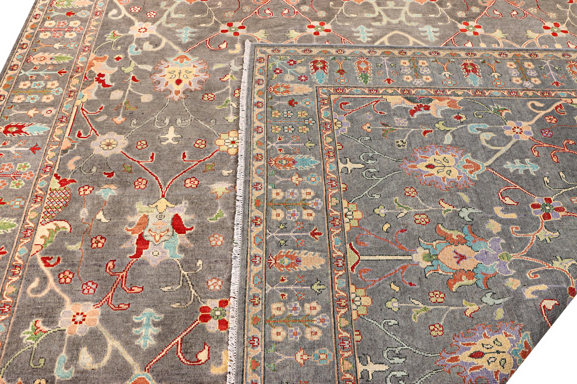 A Kazak carpet, c. 351 x 274 cm.