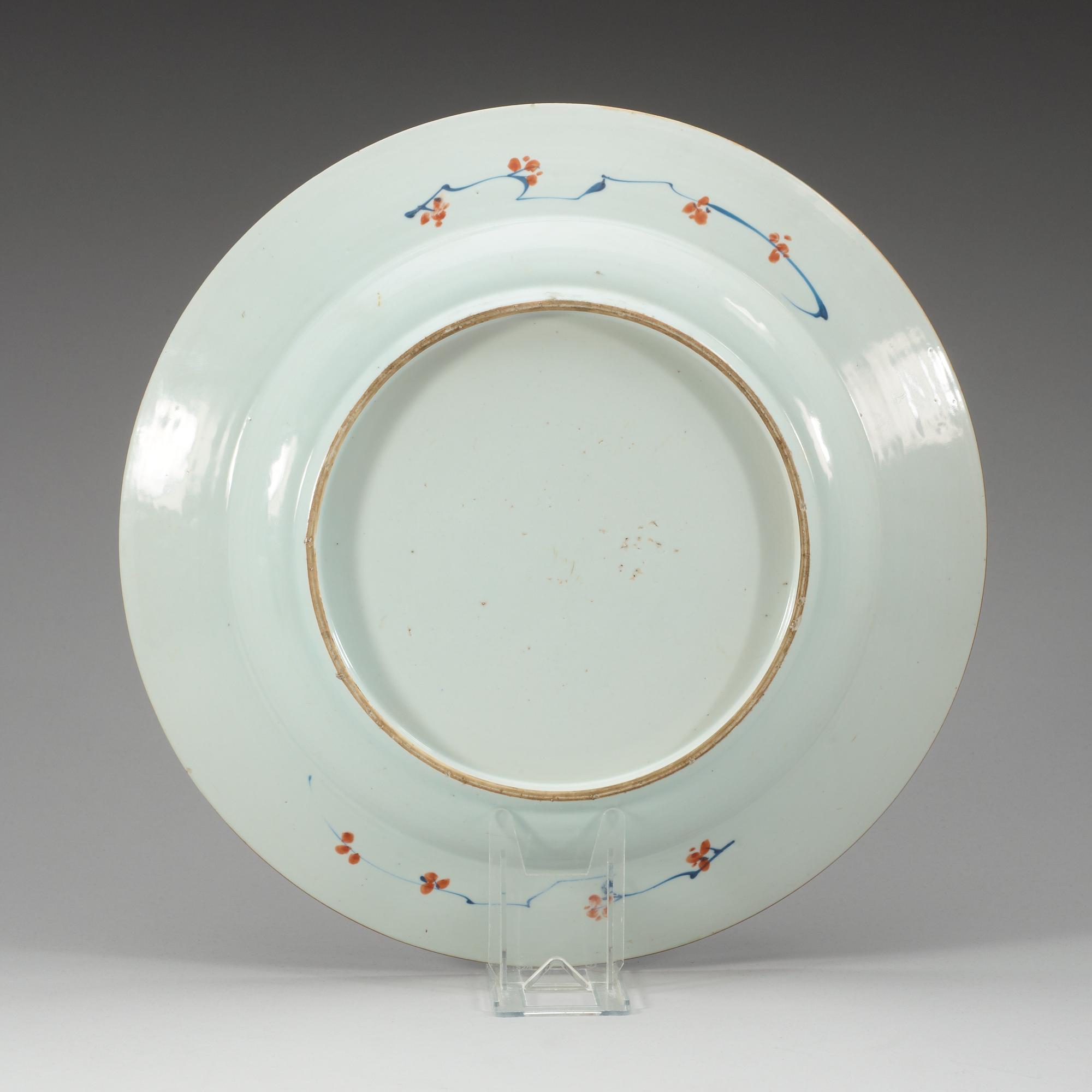 FAT, kompaniporslin. Qing dynastin, 1700-tal.