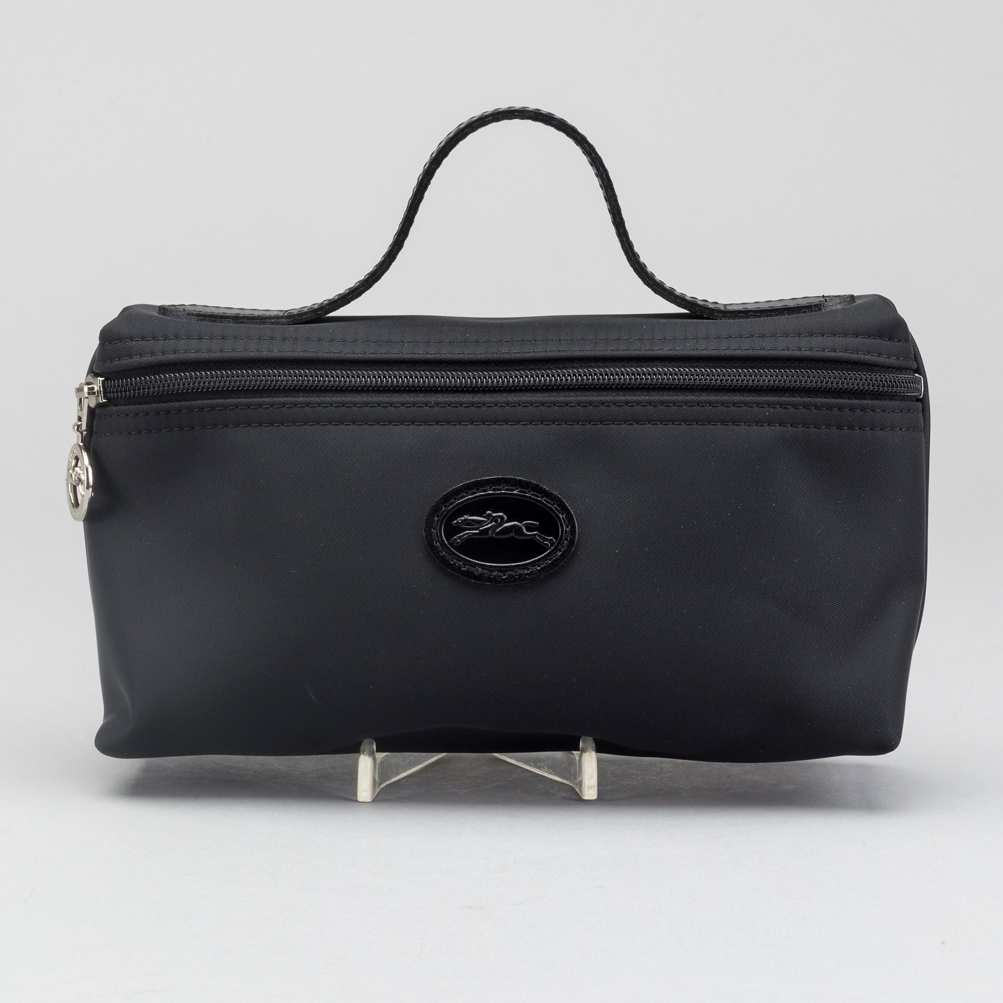 LONGCHAMP, väska samt necessär.