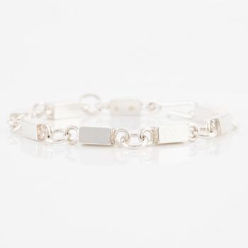 a bracelet, sterling silver, Lund 1968.