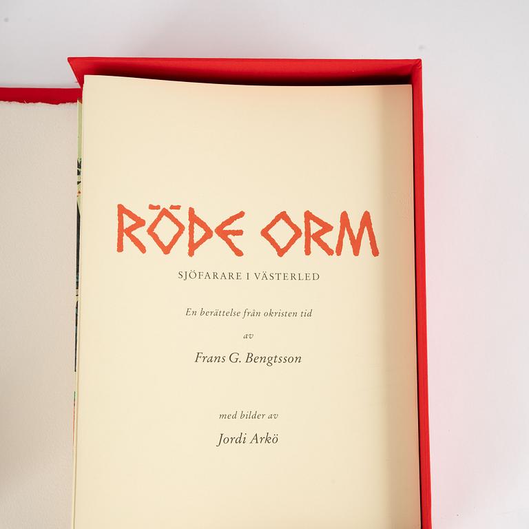 Jordi Arkö, two portfolios with 105 lithographs in colours each.