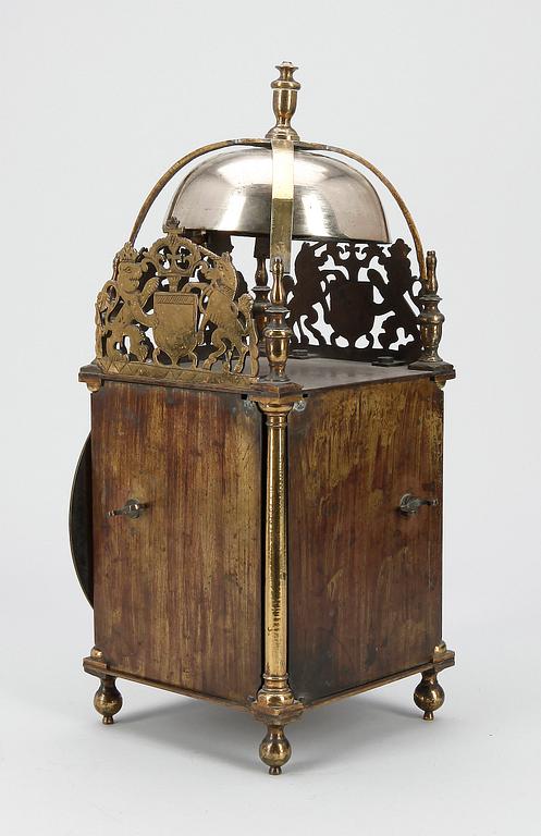 LANTERN CLOCK, England, barockstil 1800-tal.