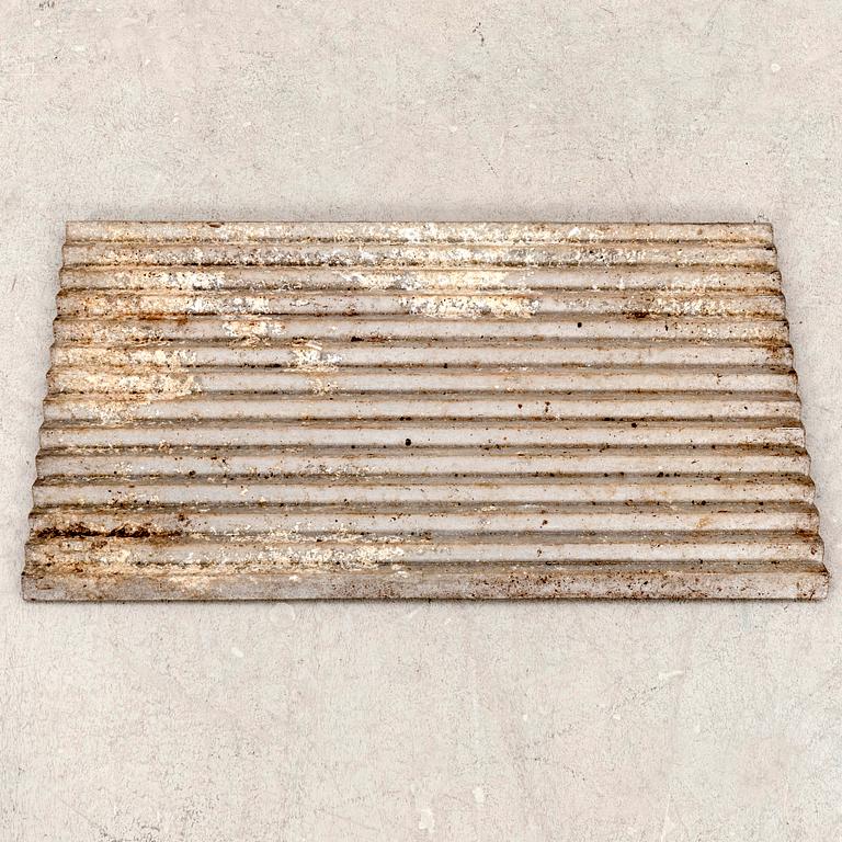 Mårten Cyrén, fotskrapa Byarums bruk aliminium.