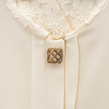 Chloé, a silk blouse, size 34.