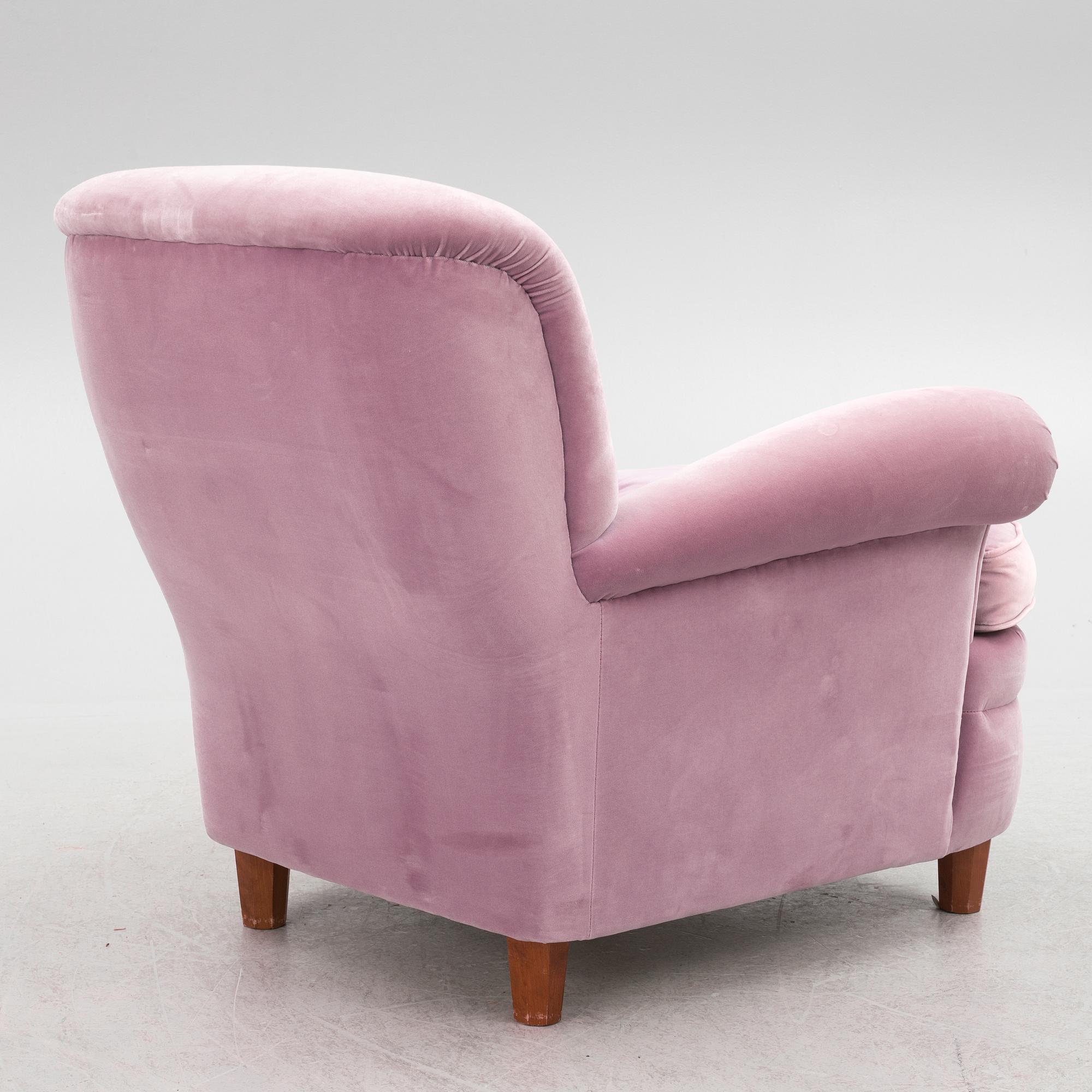 Josef Frank, fåtölj, modell 336, Firma Svenskt Tenn.