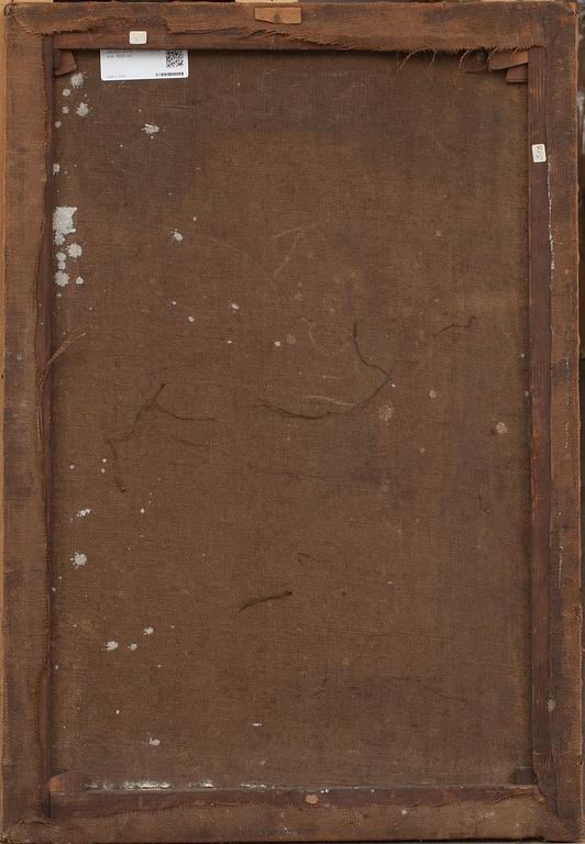 OKÄND KONSTNÄR, olja på duk, 1800-tal.