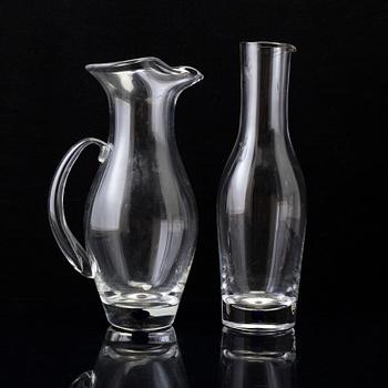 A 232 'Intermezzo' glass service by Erika Lagerbielke, Orrefors, second half of ght 20th century.