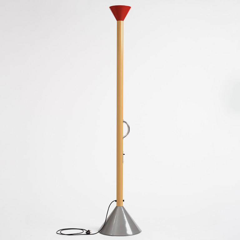 Ettore Sottsass, a "Callimaco" floor lamp, Artemide, Italy, post 1982.