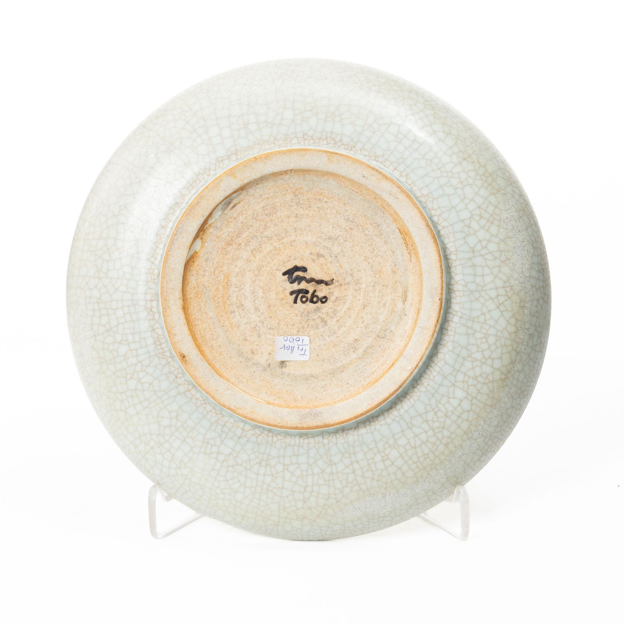 Erich & Ingrid Triller, Lot of ceramics, 7 pieces, stoneware, Tobo.