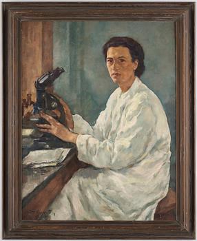 Lotte Laserstein, "Dr. med. Annie Spitz".