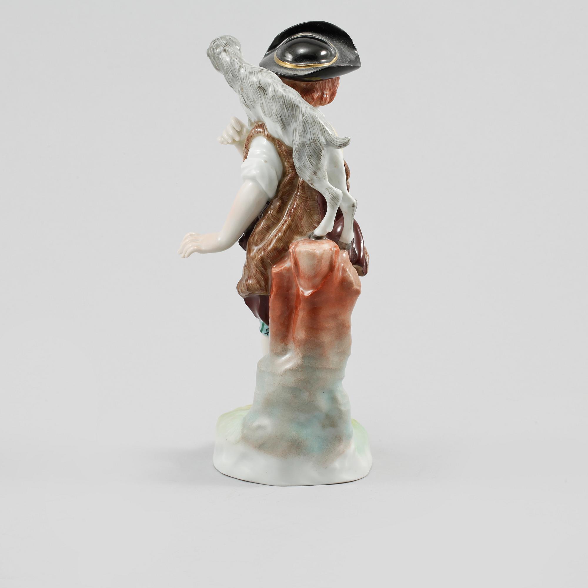 FIGURIN, porslin, Dresden, Tyskland, 1900-talets början.