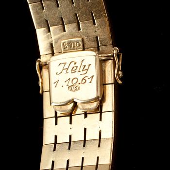ARMBAND, guld 18k, 1960-tal.