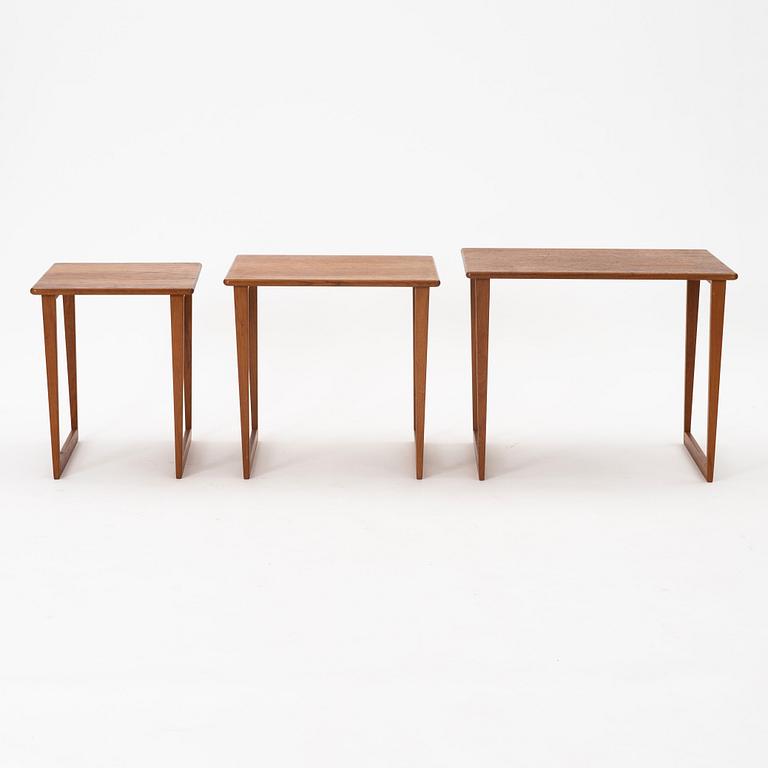 Jason Møbler, nesting tables, Ringsted, Denmark 1950-60s.