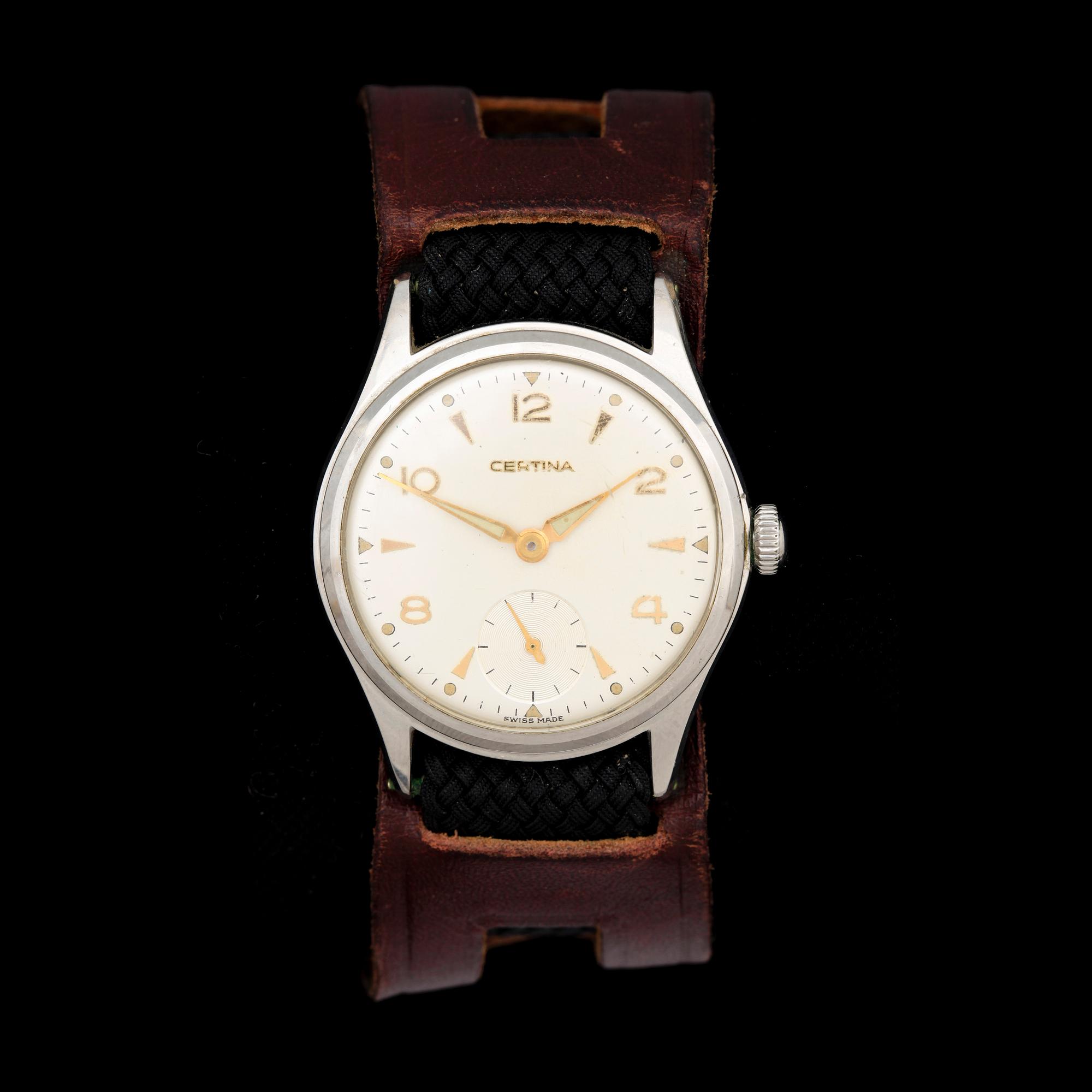 ARMBANDSUR, 2st, Certina och Citizen Parawater, stål, 1960/70-tal.