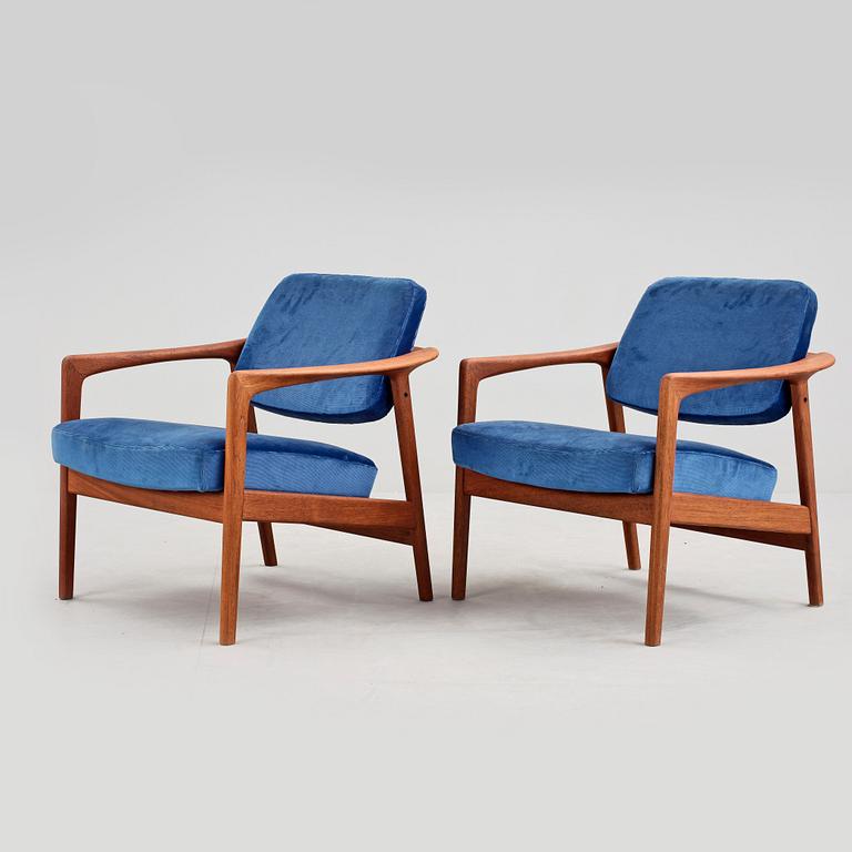 FÅTÖLJER, Folke Ohlsson, för Dux, 1960-tal.