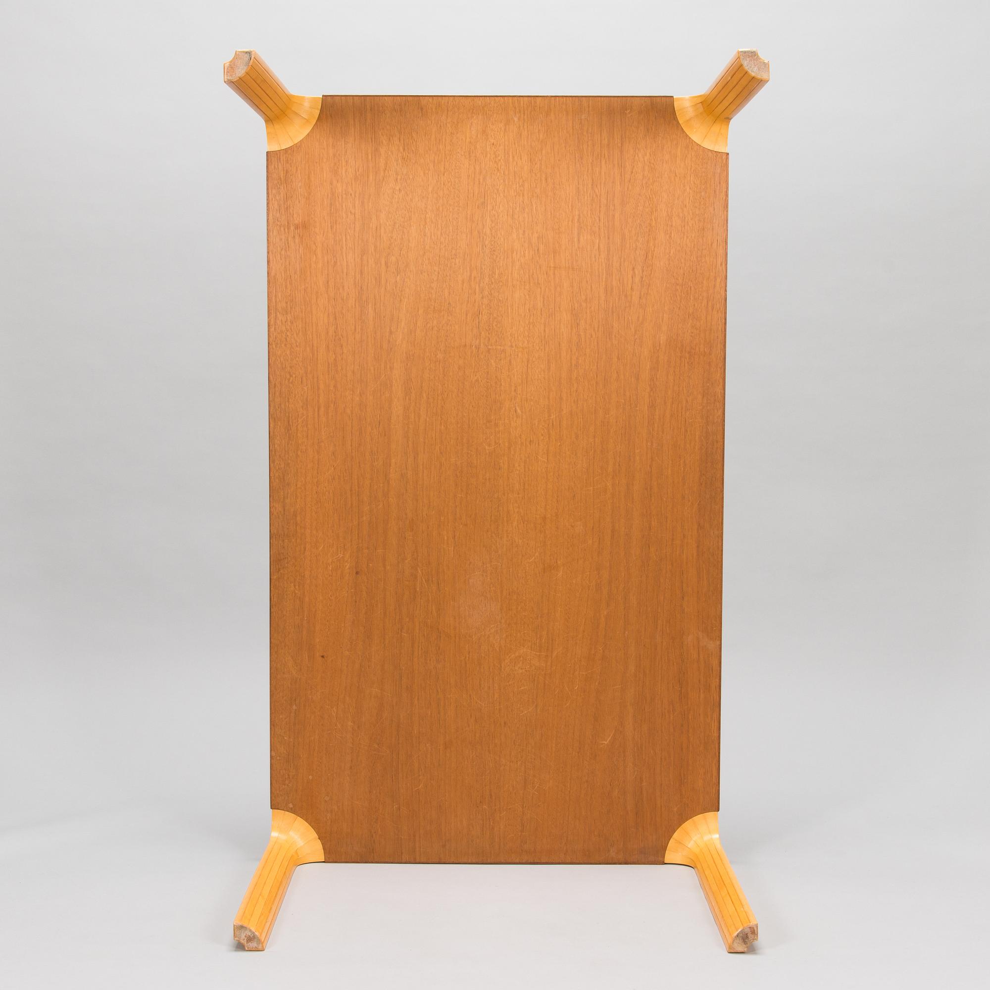 Alvar Aalto, sohvapöytä, malli, MX800A, Artek 1960-luku.