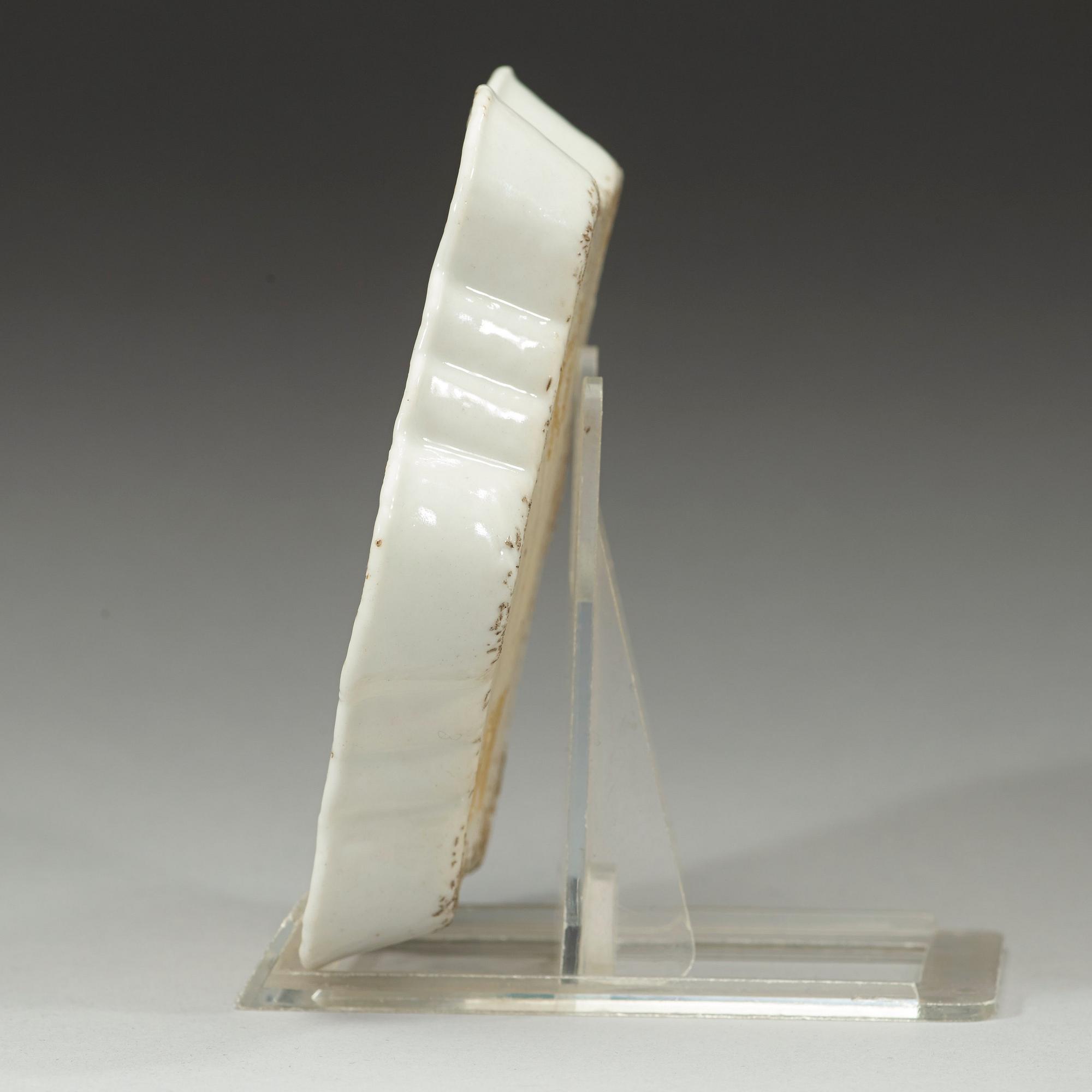 A European subject spoon tray, Qing dynasty, Qianlong (1736-95).