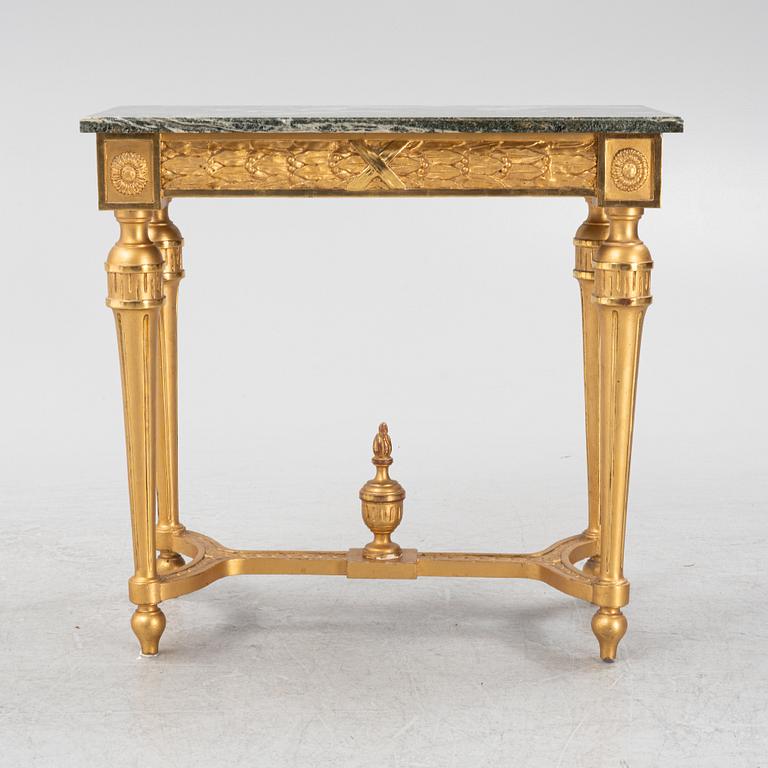 A Gustavian style console table, Gustaivan style, early 19th century.