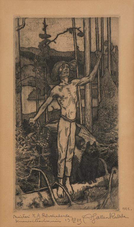 Akseli Gallen-Kallela, "Kullervo´s curse".