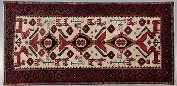 MATTA, troligen Kashgai, 1900-talets senare del, 193x93 cm.