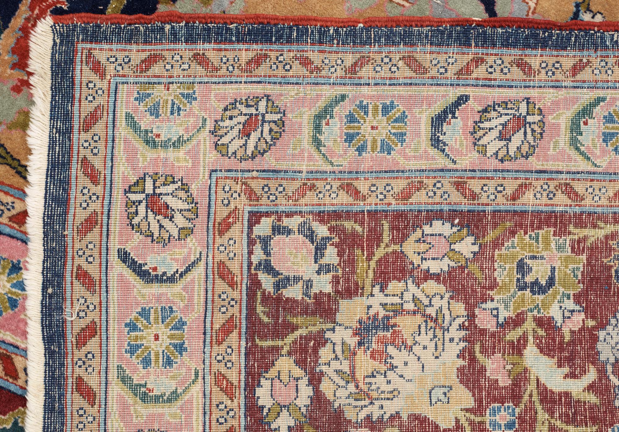 SEMI-ANTIQUE TABRIZ.