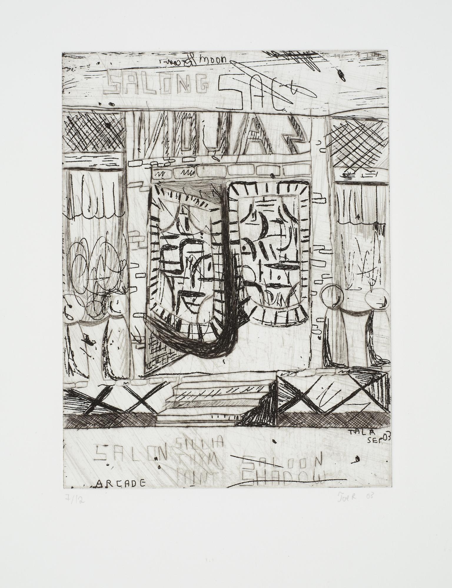 Tal R, "Moon Saloon".