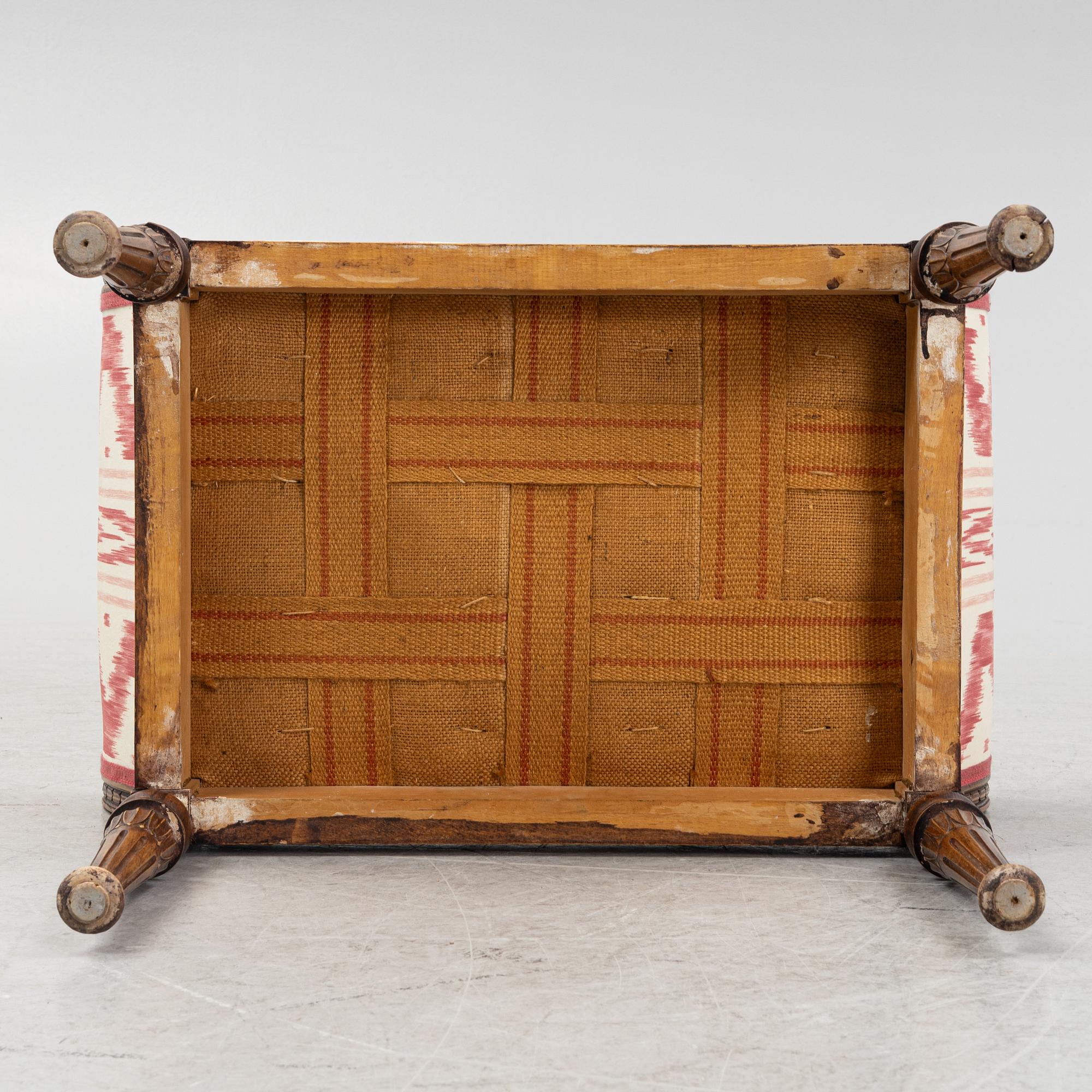 Banquet chair, Gustavian style, first half of the 19th century.