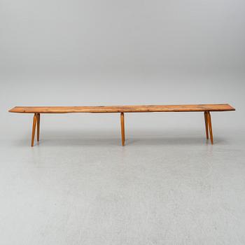 A pine bench, first half of the 20th Century.