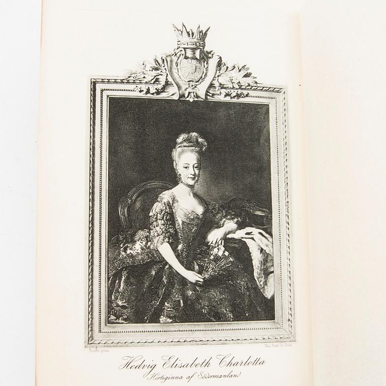 Book work 9 vol "Hedvig Elisabeth Charlotta's diary".