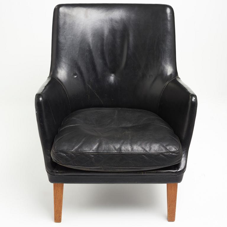 A 1950s/1960s easy chair by Arne Vodder, Ivan Schechter, Denmark.