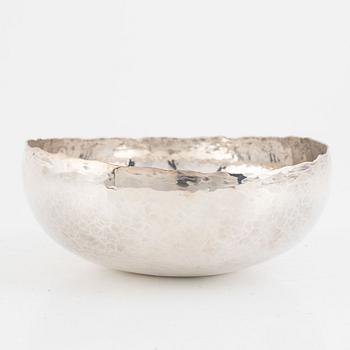 Rey Urban, a sterling silver bowl, Stockholm 1976.