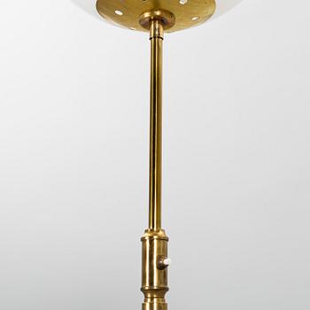 A 1930'S ART DECO FLOOR LAMP.