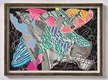 Frank Stella, Hudson River Valley Portfolio Print.