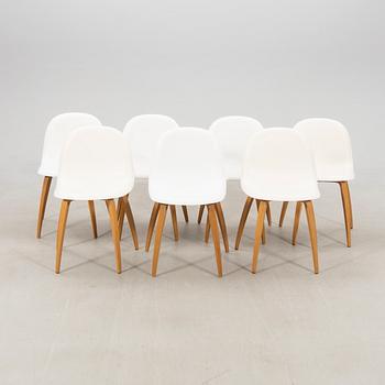 Komplot Design  stolar 7 st "Gubi 3D dining chair" 2000-tal.