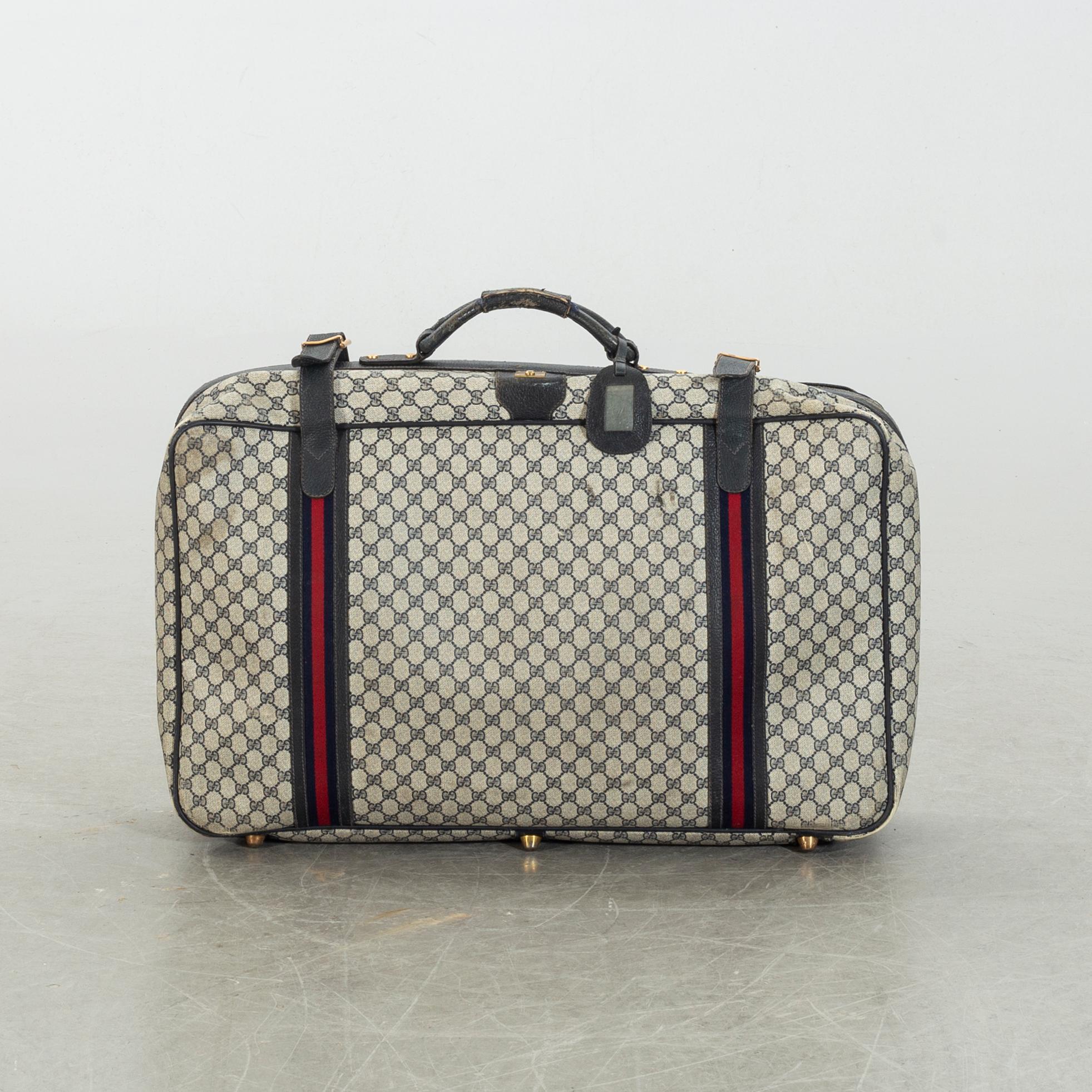 GUCCI, luggage, 1960/70's.