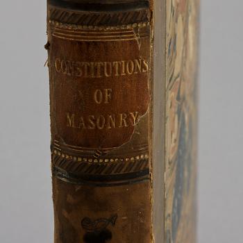 BOK, "Constitutions of Masonry", James Anderson, 1756.