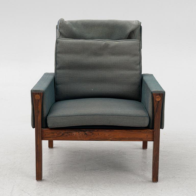 Hans J. Wegner, a model AP62/4 sofa and model AP62/1 armchiar,