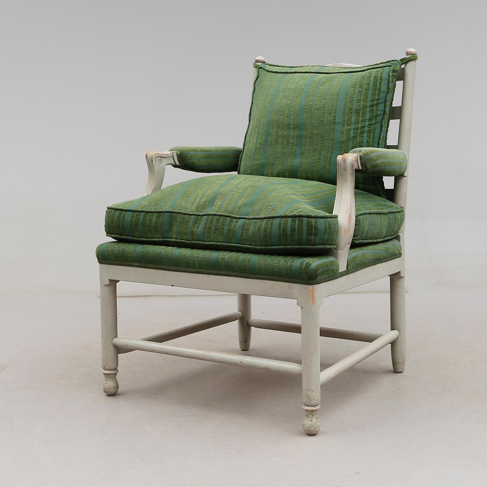 KARMSTOL, sk Gripsholmsstol, Solgården, 1900-talets andra hälft.