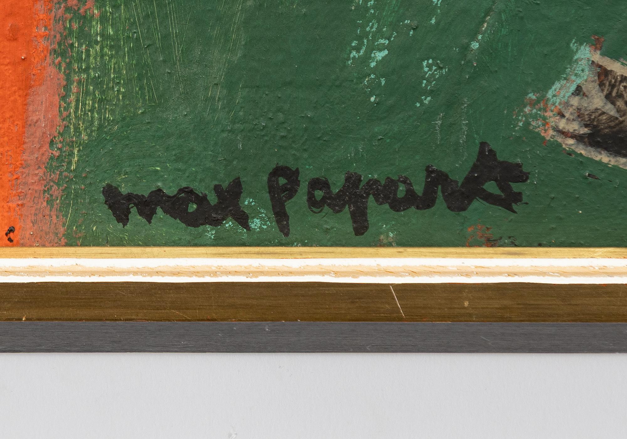 Max Papart, "Nu au masque".