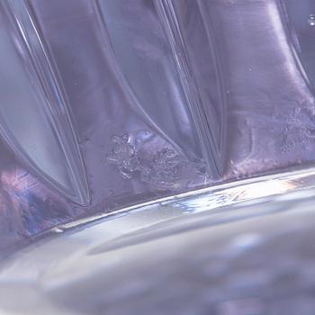 Aimo Okkolin, malja, "Terälehdet", signeerattu Aimo Okkolin Riihimäen Lasi oy.