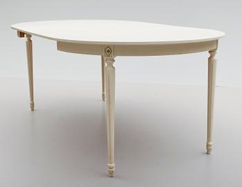 MATGRUPP, 9 delar, gustaviansk stil, 1900-talets andra hälft.