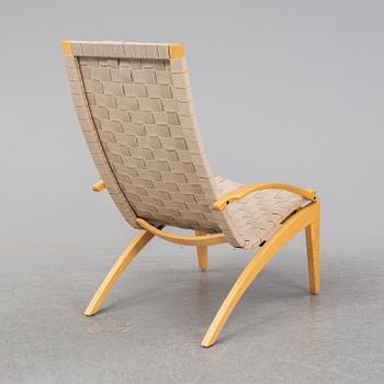 LASSE PETTERSSON & LENNART NOTMAN, a 'Kornett' birch easy chair, Swedese.