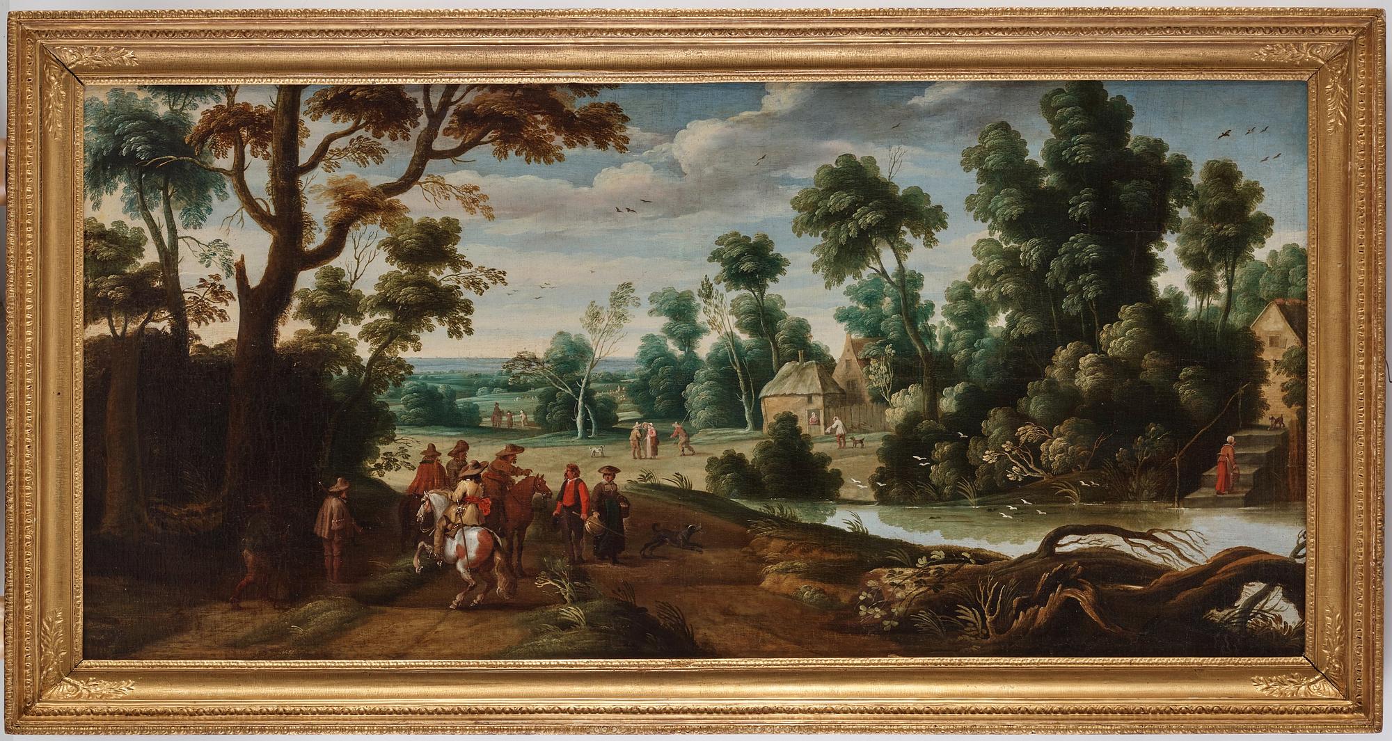 Pieter Snayers, Figurer och ryttare i byns utkant.