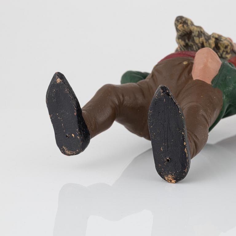 A pair of garden gnomes, second half of the 20th Century.